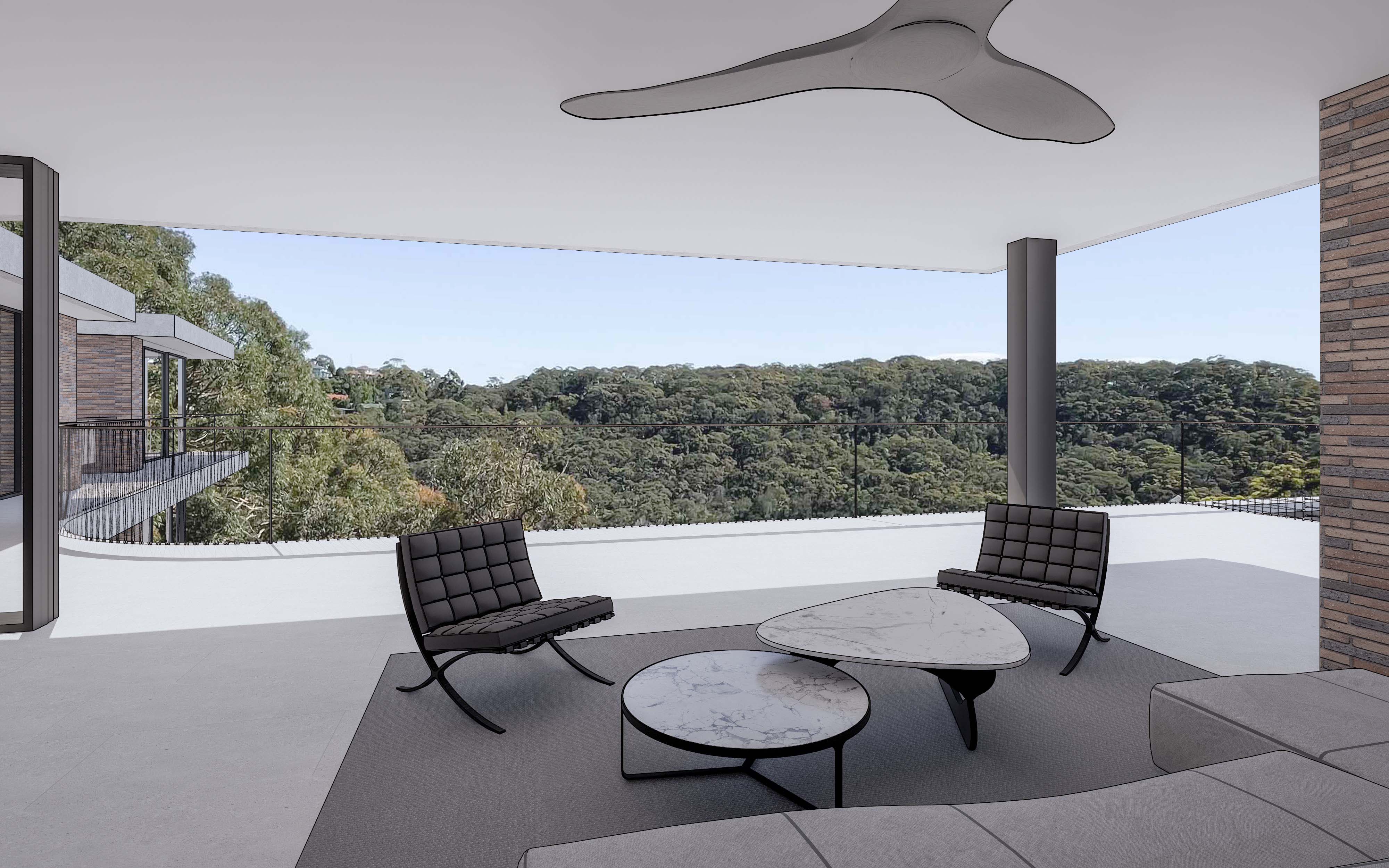 Perspective - Living Area